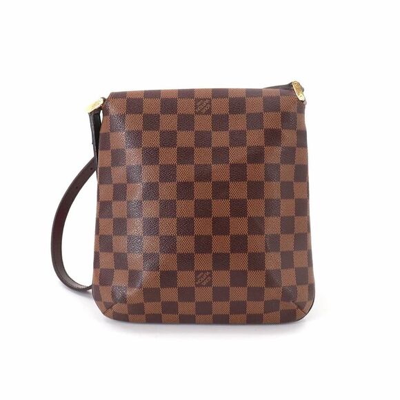 Louis Vuitton Damier Musette Salsa Short Shoulder Bag Ebene - Picture 2 of 9